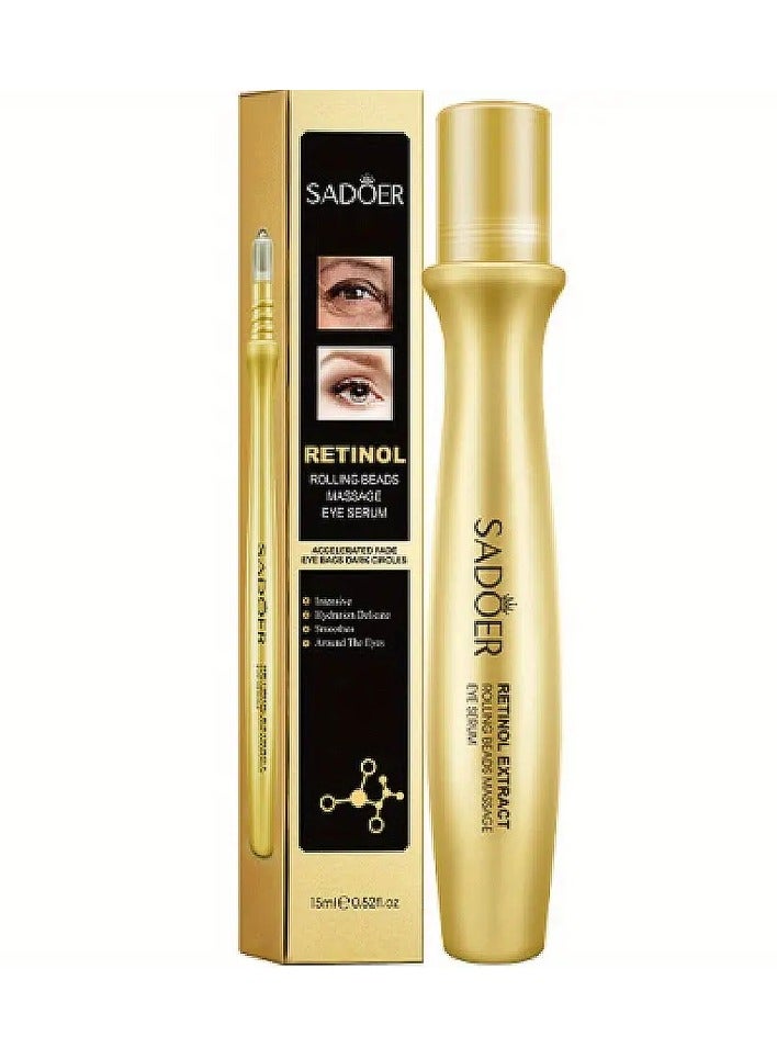 SADOER Eye Serum Eye Cream Eye Balm Crows Feet And Under Eye Bags Firming Under Eye Skin - Image 4