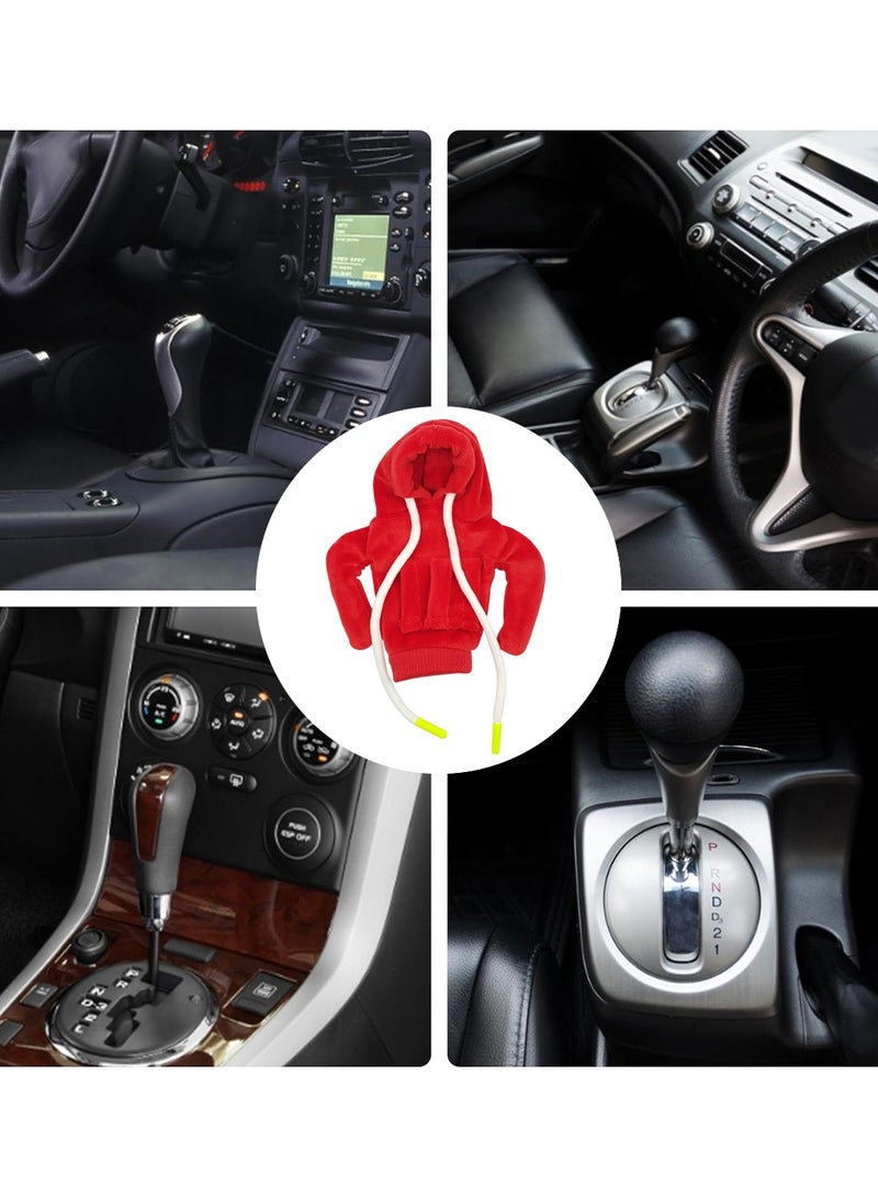 Stylish Car Gear Shift Knob Hoodie - Universal Fit Sweatshirt Protector 15cm X 6cm X 4.4cm - Image 5