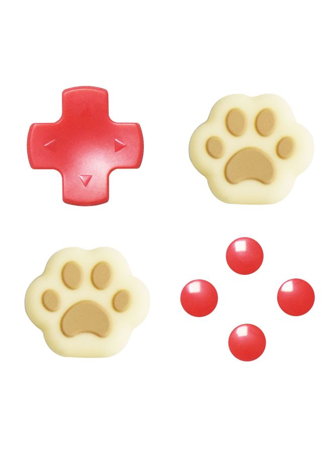 Suitable For Switch Cat Claw Heart-shaped Key Stickers Ns Cross Color Stick Rocker Cap Protective Sleeve Accessories-Product Color:b45 [customized Products Refuse To Return]  - Image 1