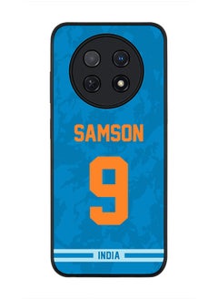 Stylizedd Cover for Huawei Nova Y91 4G / Huawei Enjoy 60X Case, Rugged Black Slim fit Protective Phone Cases s - Player Name - Sanju Samson, Jersey Number- 9  - Image 1
