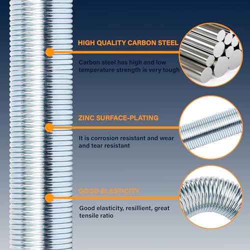 TORQUE 2 pcs of 25" Single Tender Spring Kit Assembly Hanger Tracker Holder with Hose Tender Clamp for Heavy Duty 3in1 ABS Power Air Line Hose Kit Airline for Semi Truck Trailer Tractor (2 x TR17145) - Image 4