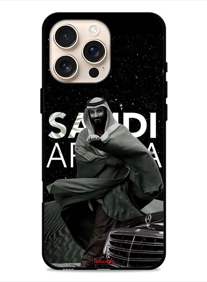 Tolwak Apple iPhone 16 Pro Max Protective Case Cover Crown Prince Muhammad Bin Salman  - Image 1