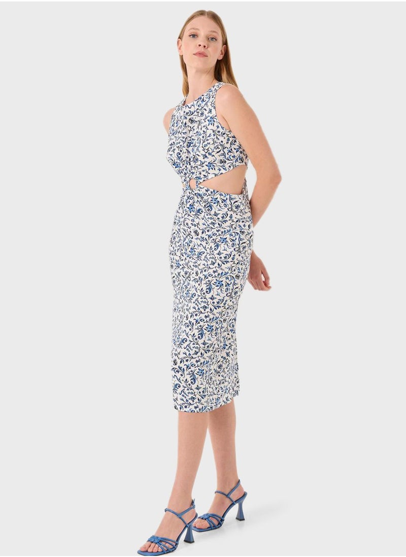 Jimmy Key - Floral Print Dress - Image 1
