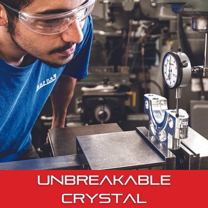 Starrett 25 Series Dial Indicator with Jewel Bearings and LugOnCenter Back  White Face 01000 Range 0500 Balanced Dial 001 Graduations  25341J - Image 4