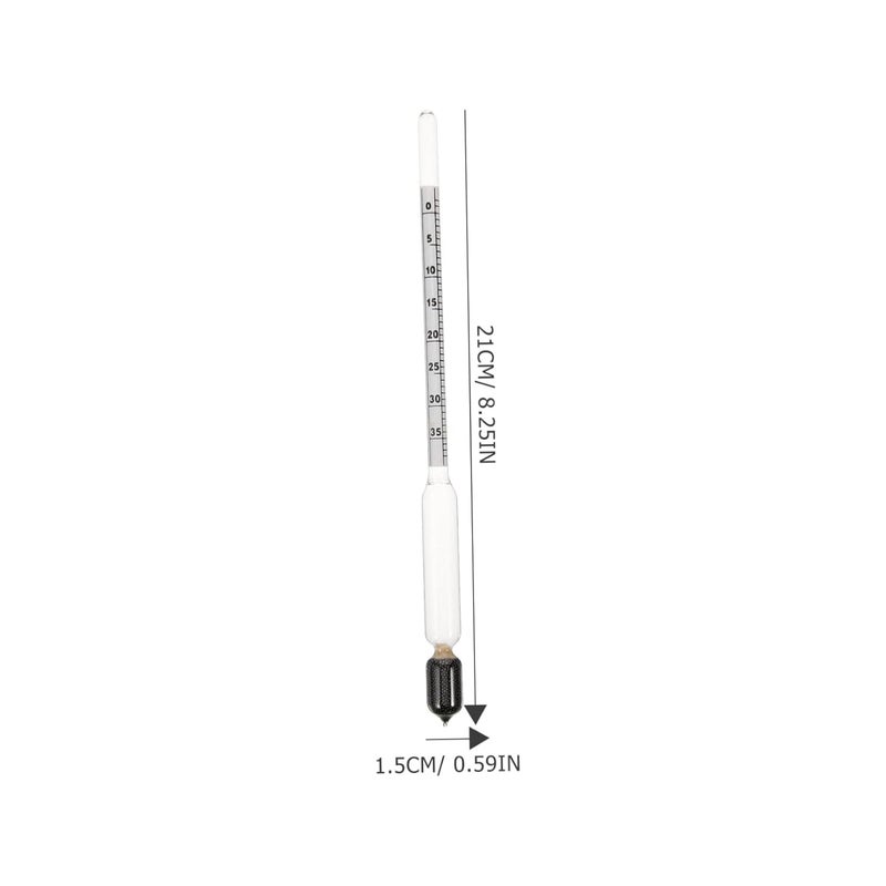 Convenient Liquidometer for Mud Petroleum Scale Hydrometer Baume Scale Accurate Measurement Tool - Image 2