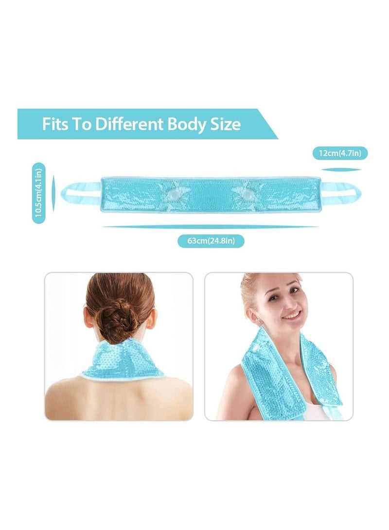 Hot Cold Ice Gel Pack for Neck Shoulder Back Knee,for Injuries,Swelling, Aches, Bruises & Sprains - Image 5