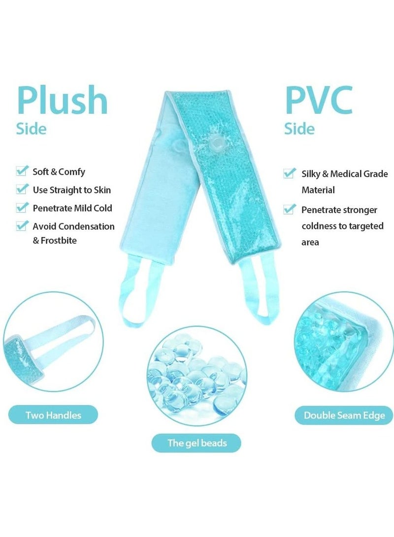 Hot Cold Ice Gel Pack for Neck Shoulder Back Knee,for Injuries,Swelling, Aches, Bruises & Sprains - Image 2