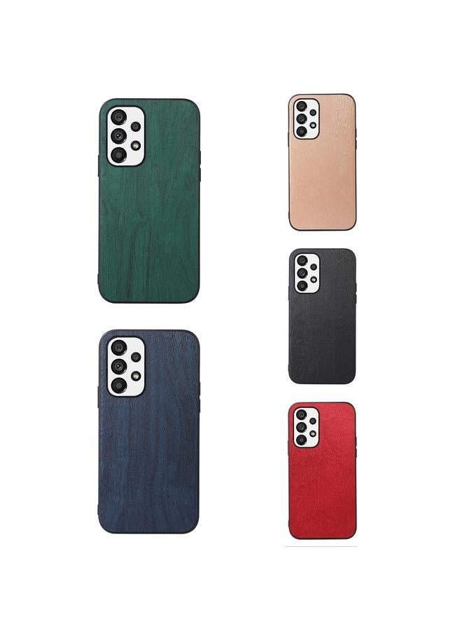 erorex Case For Samsung Galaxy A53 5G Wood Texture PU Phone Case - Image 3