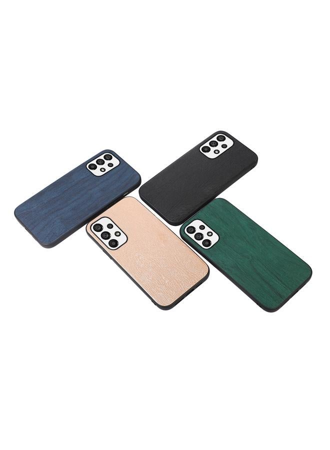 erorex Case For Samsung Galaxy A53 5G Wood Texture PU Phone Case - Image 4