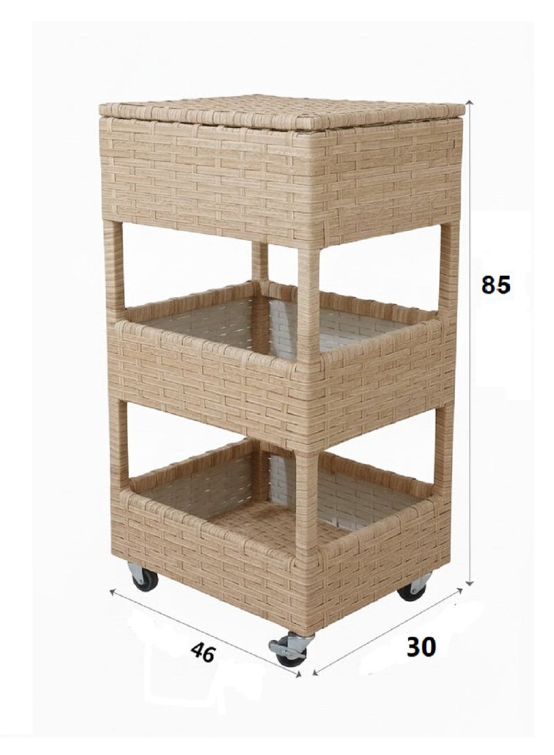 Kitchen 3 Drawers Storage and Organizers - Image 2