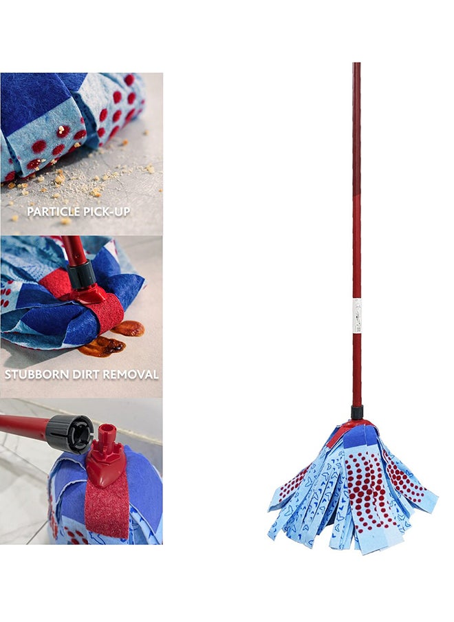 Vileda - Vileda Bucket And Wringer 26 x 37.5 x 26.5 Cm + 3action Supermocio Floor Mop 14 X 7 X 157 Cm - Image 1