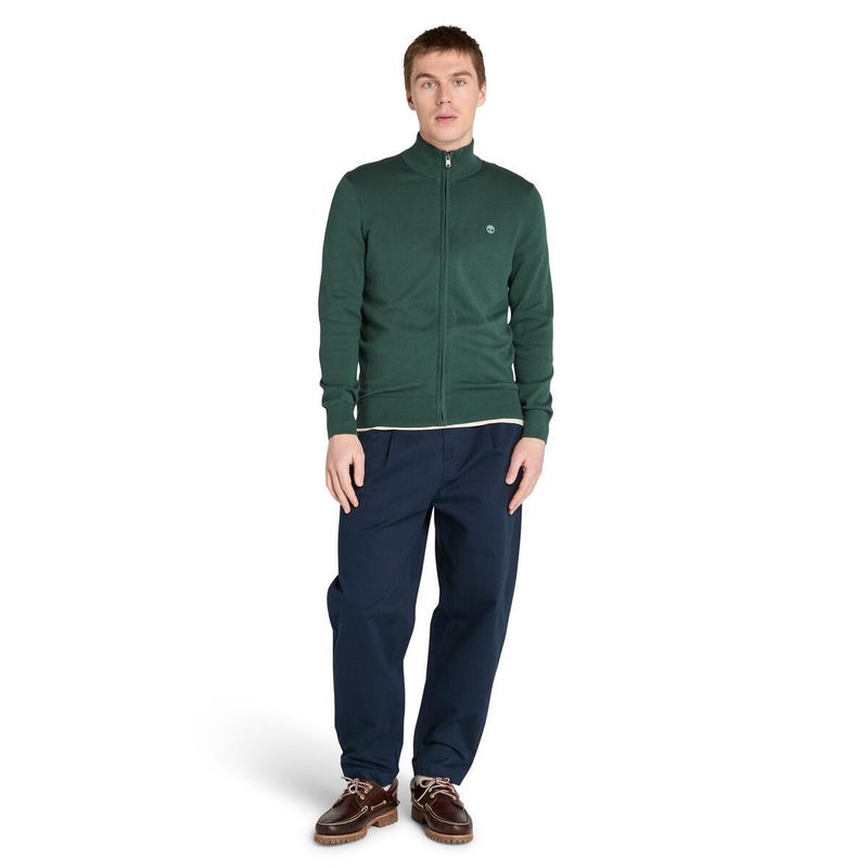 Timberland Williams River Cotton Full Zip Sweater - Image 2