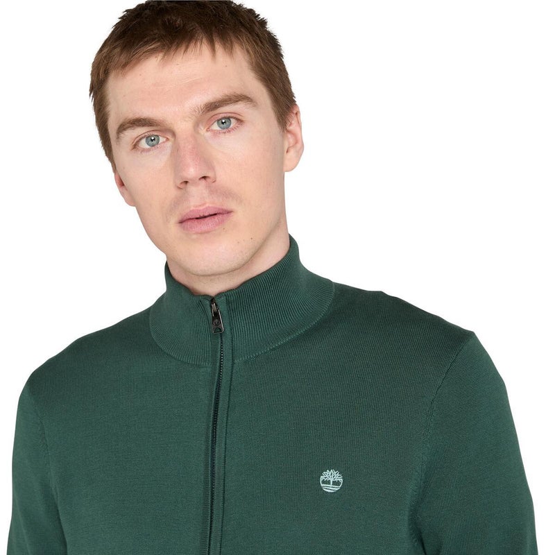 Timberland Williams River Cotton Full Zip Sweater - Image 4