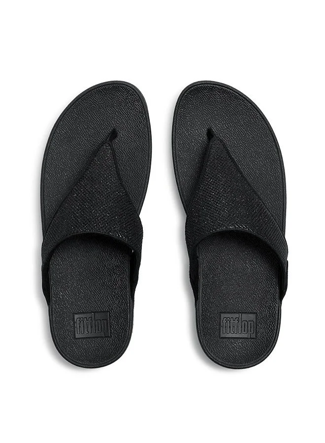 فيت فلوب LULU SHIMMERGLITZ TOE-POST SANDALS
