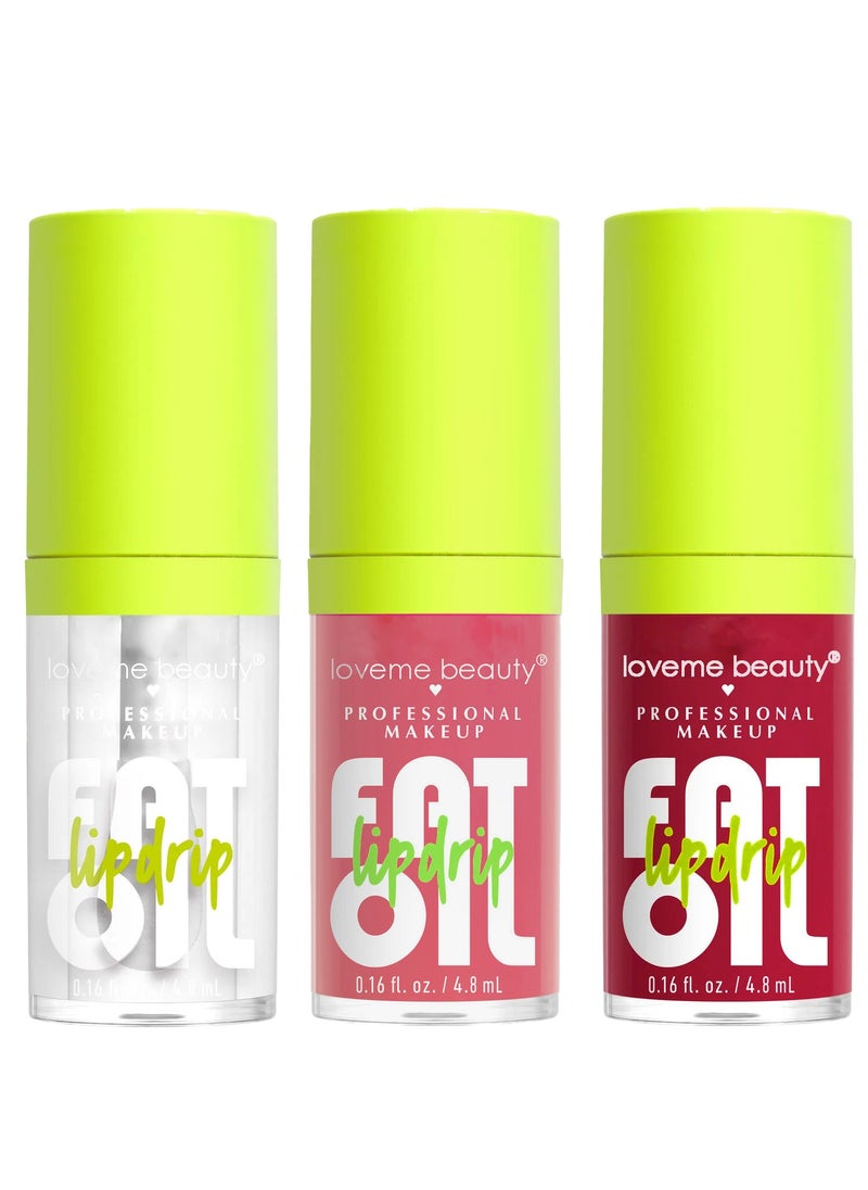 LOVEME BEAUTY 3PCS PROFESSIONAL COLORFAN OIL 