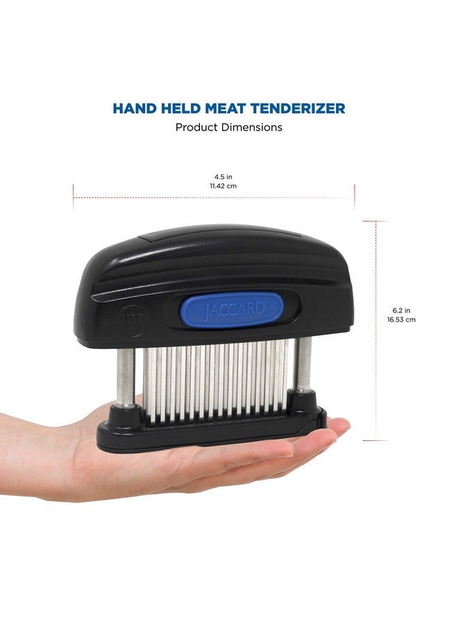 Jaccard Jaccard 45-Blade Meat Tenderizer, Simply Better Meat Tenderizer, Stainless Steel Columns/ Removable Cartridge, NSF Approved, Black  - Image 2