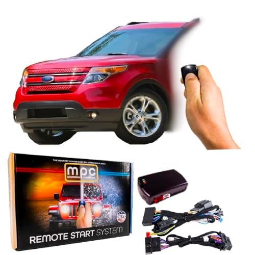 MPC OEM Remote Activated Remote Start Compatible with 2011-2015 Ford Explorer Key-to-Start Use Your Factory Remotes to Start - Plug & Play - Firmware Preloaded - Image 1