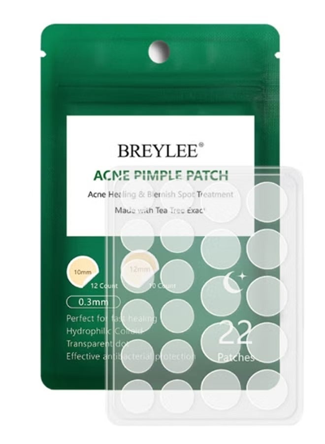 Breylee 22-Piece Invisible Acne Pimple Patch Set Clear - Image 2