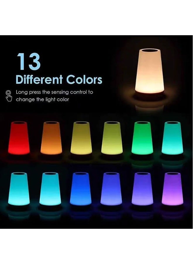 Healife Remote & Touch Control Night Light – 13 Color Modes, 5-Level Adjustable Brightness, Eye-Friendly Soft Glow, Ideal for Bedroom, Kids Room, Study, Gift & Decorative Ambience - Image 3