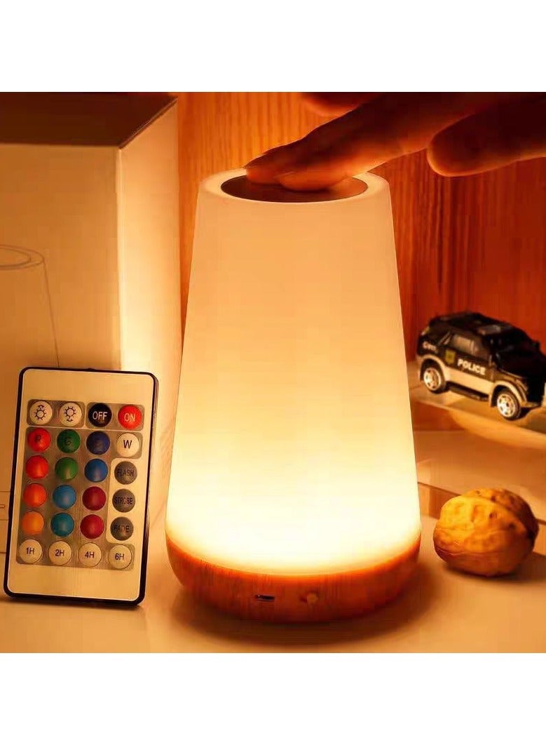 Healife Remote & Touch Control Night Light – 13 Color Modes, 5-Level Adjustable Brightness, Eye-Friendly Soft Glow, Ideal for Bedroom, Kids Room, Study, Gift & Decorative Ambience - Image 2