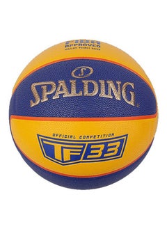 SPALDING 2021 Tf 33 Gold Comp BasketBall 