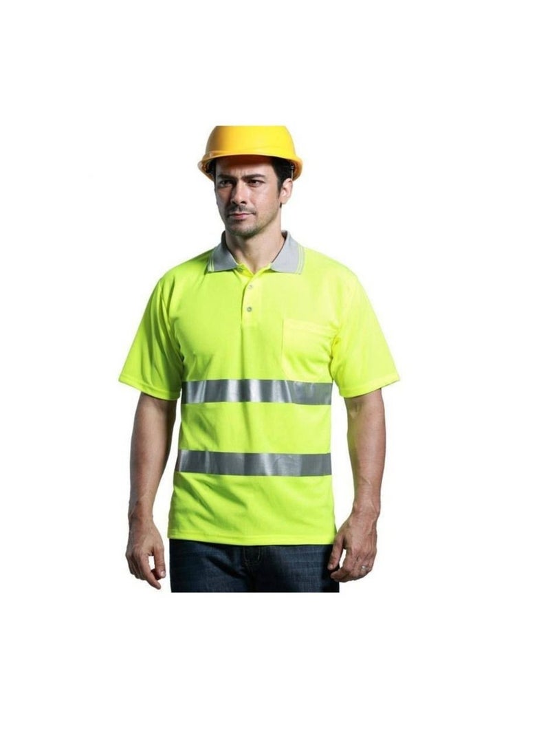 ABBASALI Reflective Polo T-Shirt - Image 3