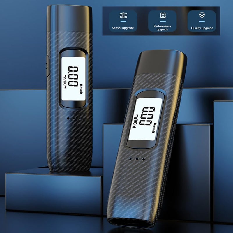Irfora Portable High Precision Breathalyzer Alcohol Tester with USB Rechargeable and Voice Alarm - Image 2