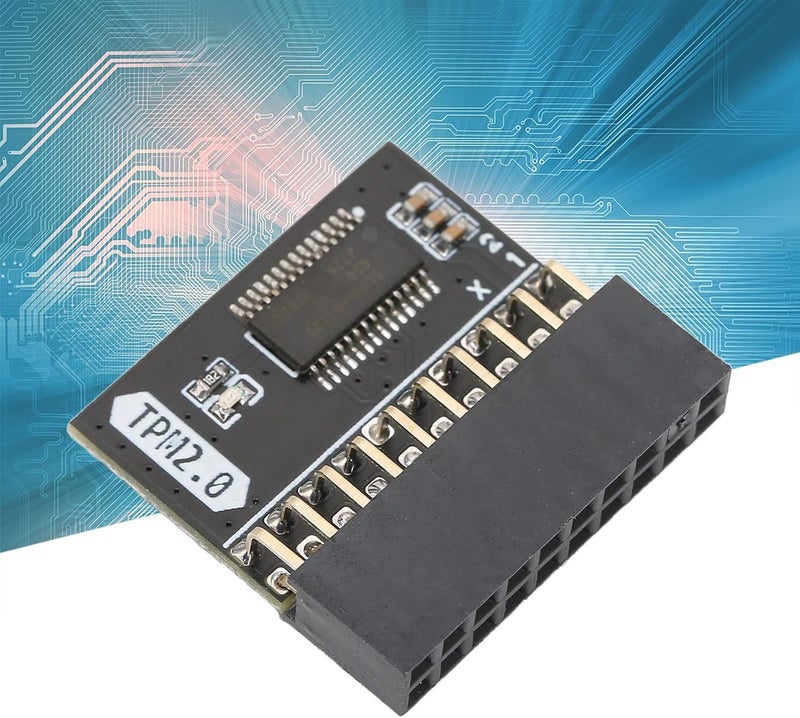 DAUZ TPM 2.0 Encryption Security Module, Wide Application Safe, Stable 20 Pin Encryption Security Module, Perfect Replacement for PC - Image 3