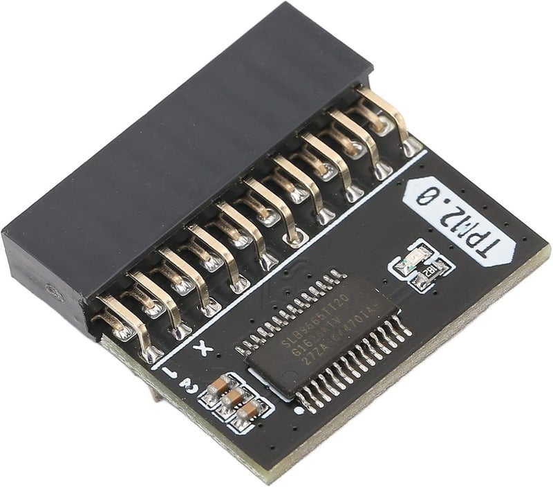 DAUZ TPM 2.0 Encryption Security Module, Wide Application Safe, Stable 20 Pin Encryption Security Module, Perfect Replacement for PC - Image 1