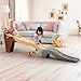 Simplay3 Safari Adventure Race Track Dual Lane Toddler Racetrack Car Ramp Toy for Indoor or Outdoor Play 4 Toy Animal Cars Included Made in USA - Image 4