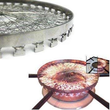 DONS DEN Premium Tandoori Grill for Gas Stove Mini Chhota Portable Compact Barbecue Grill Tandoor Net LPG Saver Chhota Tandoor Net Pack of 1  - Image 3