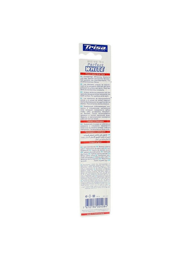 TRISA Trisa Perfect White Soft Toothbrush (Assorted Color) - Image 5