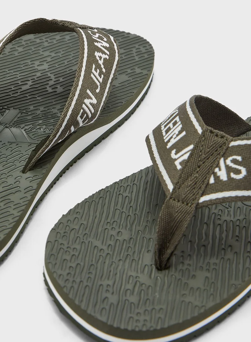 CALVIN KLEIN Institutional Flip Flop