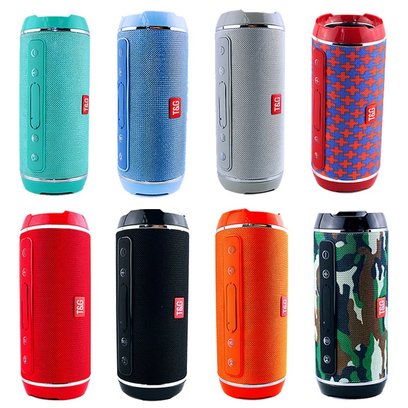 مكبر صوت محمول خارجي مقاوم للماء بتقنية البلوتوث Tg116 مع ساب ووفر وبطاقة U ديسك - Image 2