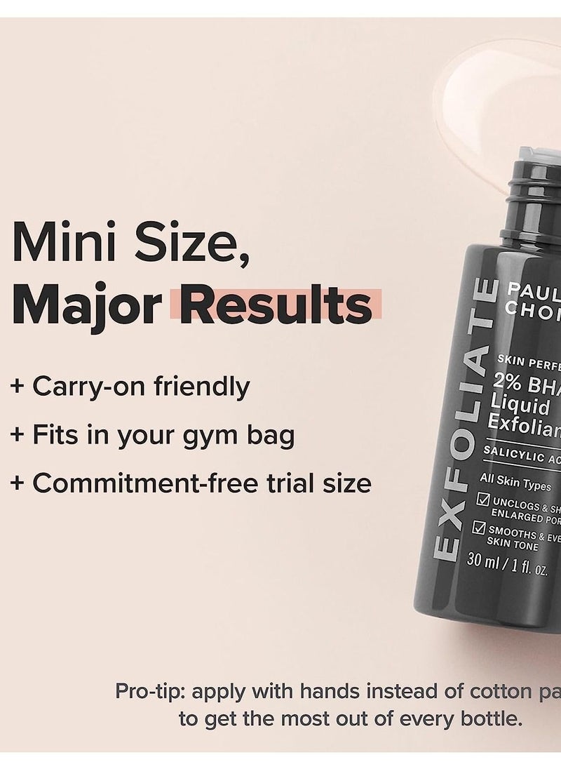 PAULA'S CHOICE - PAULA'S CHOICE SKIN PERFECTING 2% BHA LIQUID Salicylic Acid EXFOLIANT Travel size 30 ML - Image 1