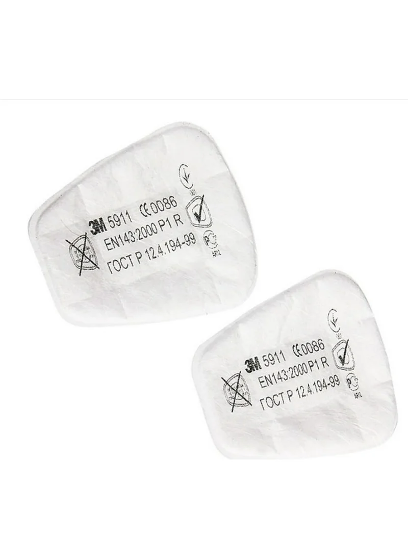 3M 5911 P1 Dust and Fog Mask Filter Pad