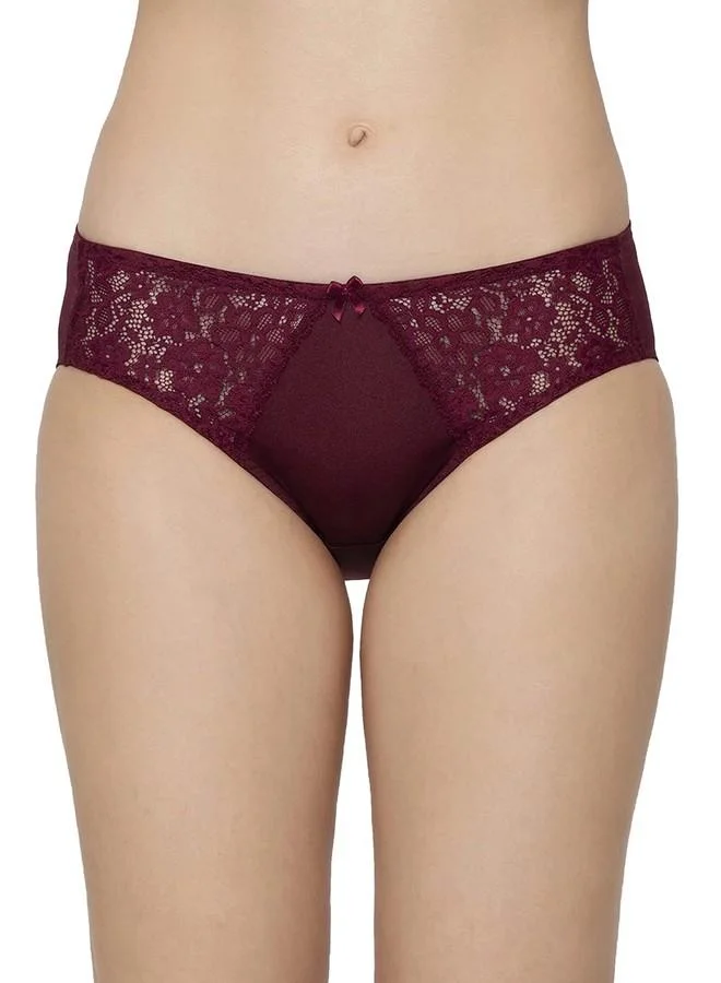 ترايامف Triumph International Women's Polyamide Bikini Style Underwear (Pack of 1) (756I389 EW S_Woodrose_S)