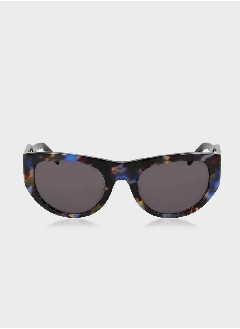 دكني Oval Sunglasses