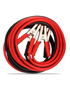 Genzy Heavy Duty Jumper Cables for Car Battery, 2.2 M / 6.5 Feet (2000 AMP) Heavy Duty Automotive Booster Cables for Jump Starting Dead or Weak Batteries, Carrying Bag Included  - Image 1