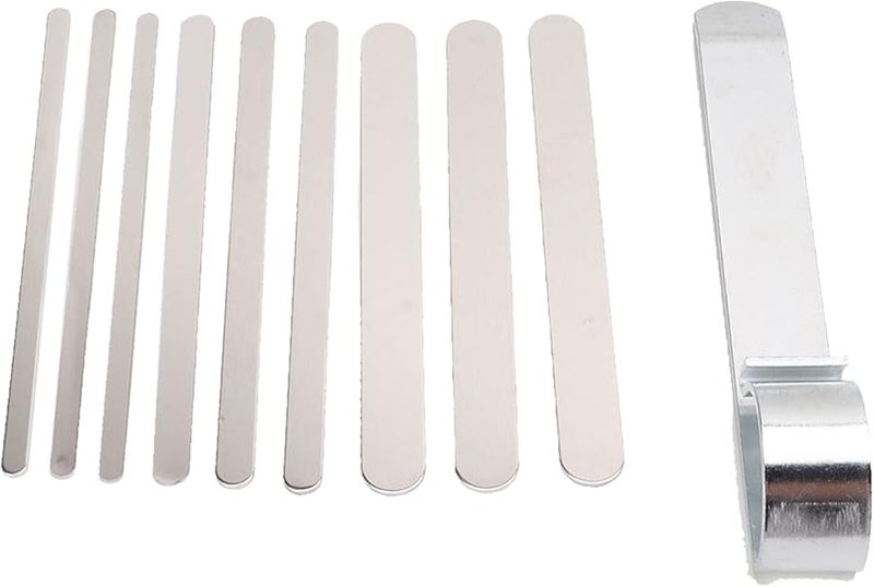 Xyntor Bracelet Bending Bar Kit with 9 Aluminum Mandrels for DIY Jewelry Making - Image 5