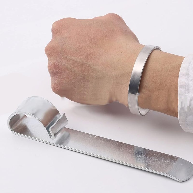 Xyntor Bracelet Bending Bar Kit with 9 Aluminum Mandrels for DIY Jewelry Making - Image 3