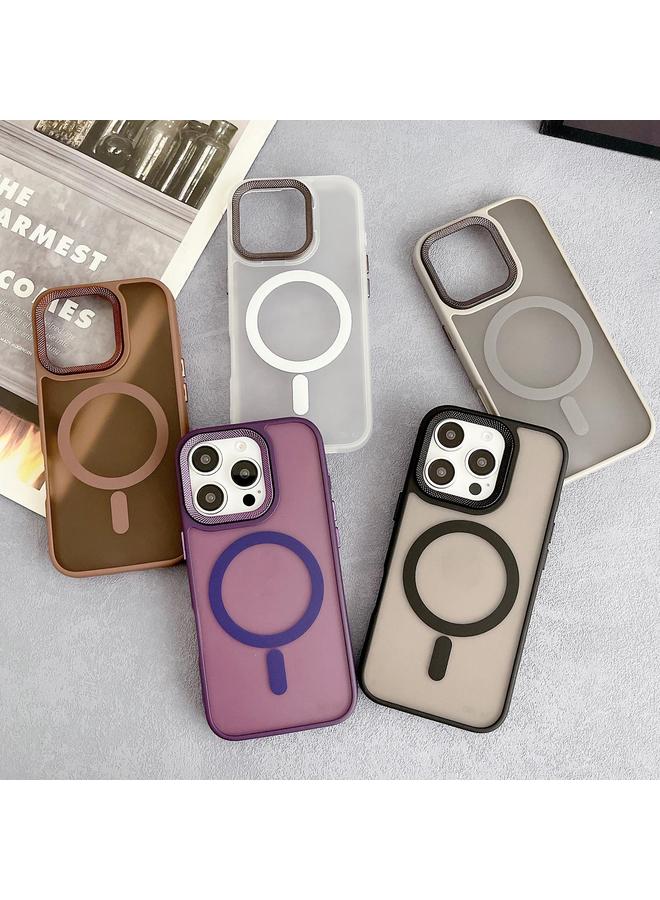 Zaboon Case For iPhone 13 Diamond Lens Frame PC Hybrid TPU MagSafe Phone Case - Image 2