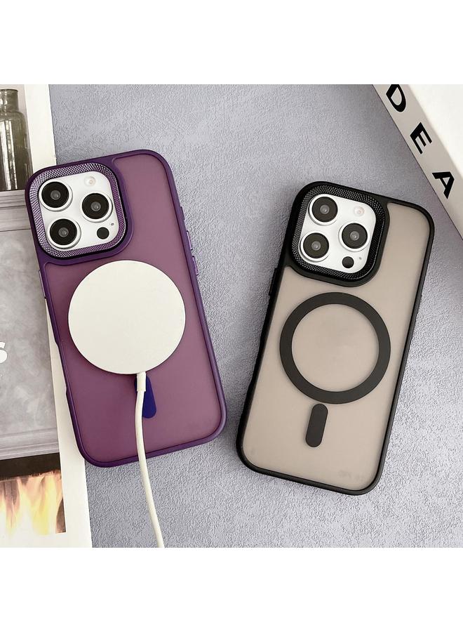 Zaboon Case For iPhone 13 Diamond Lens Frame PC Hybrid TPU MagSafe Phone Case - Image 3