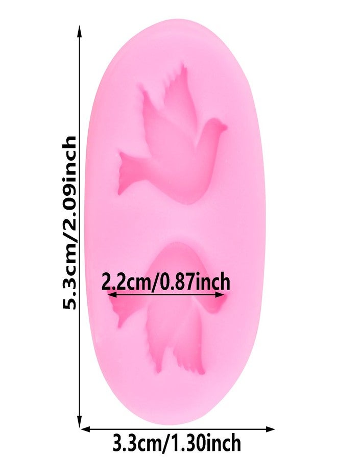 YIHUOMOLDS Communion Silicone Mold Dove Fondant Molds Pigeon Mold For Cake Decorating Cupcake Topper Chocolate Candy Gum Paste Polymer Clay - Image 2