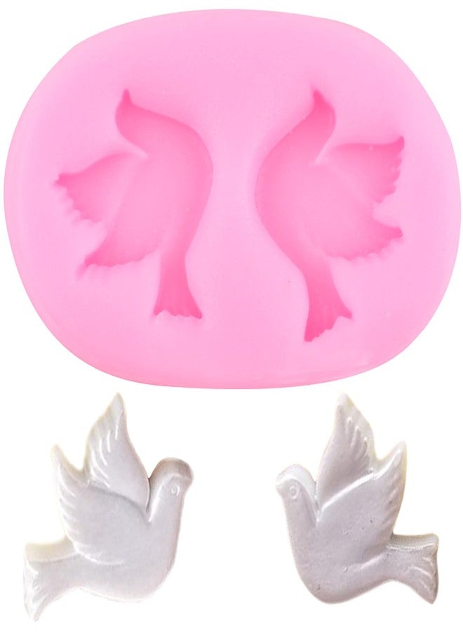 YIHUOMOLDS Communion Silicone Mold Dove Fondant Molds Pigeon Mold For Cake Decorating Cupcake Topper Chocolate Candy Gum Paste Polymer Clay - Image 1