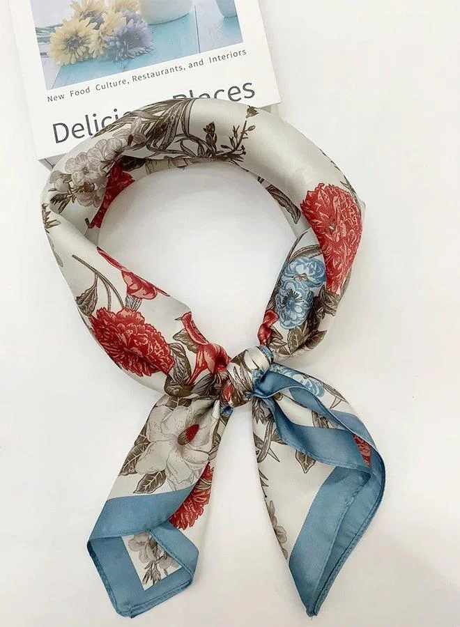 ستايلي Styli Floral Print Square Scarf