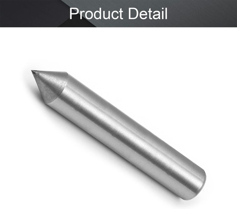 Utoolmart Diamond Grinding Wheel Dresser 8mm X 50mm Single Point Dressing Tool for Truing Deburring 1Pcs - Image 4