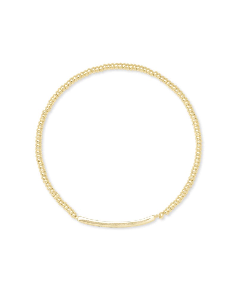 Kendra Scott Addison Stretch Bracelet in 14k Gold-Plated Brass, Fashion Jewelry for Women - Image 2