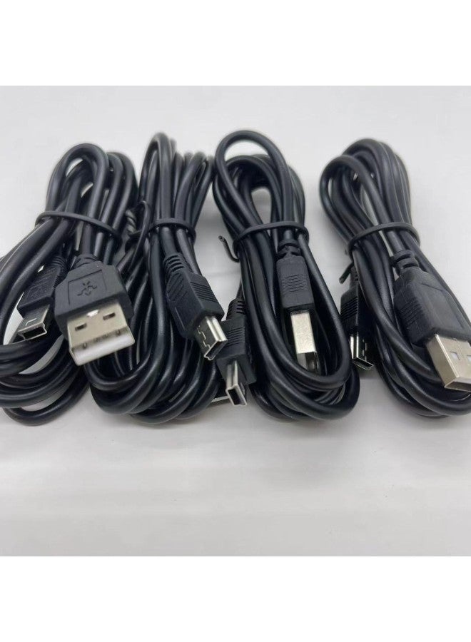 Singing Machine Theater Machine Video Machine Dedicated Power Cord Mini5P Data Cable Learning Elderly Radio MP3-Color:Black 1m National Standard Copper Fast Charging Special For Playing  - Image 4