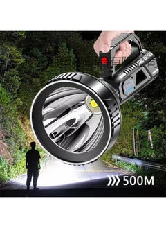 Generic Led Flashlight Strong Light Outdoor Rechargeable Super Bright Multifunctional Household Searchlight Portable Work Light-Product Specifications:Portable Lamp + Data Cable + Color Box  - Image 3